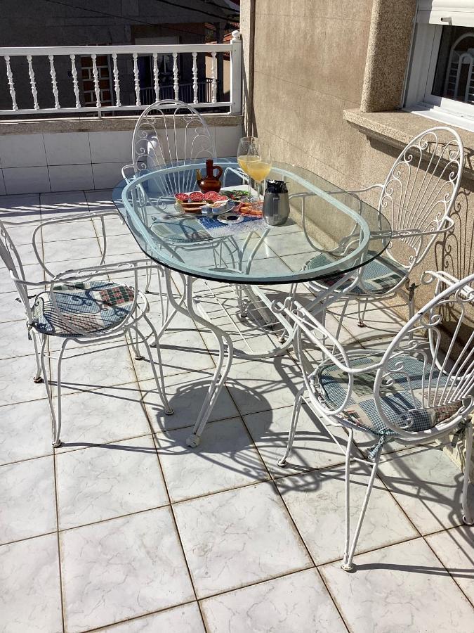 Ferienwohnung Atico Con Terraza O Grove Exterior foto